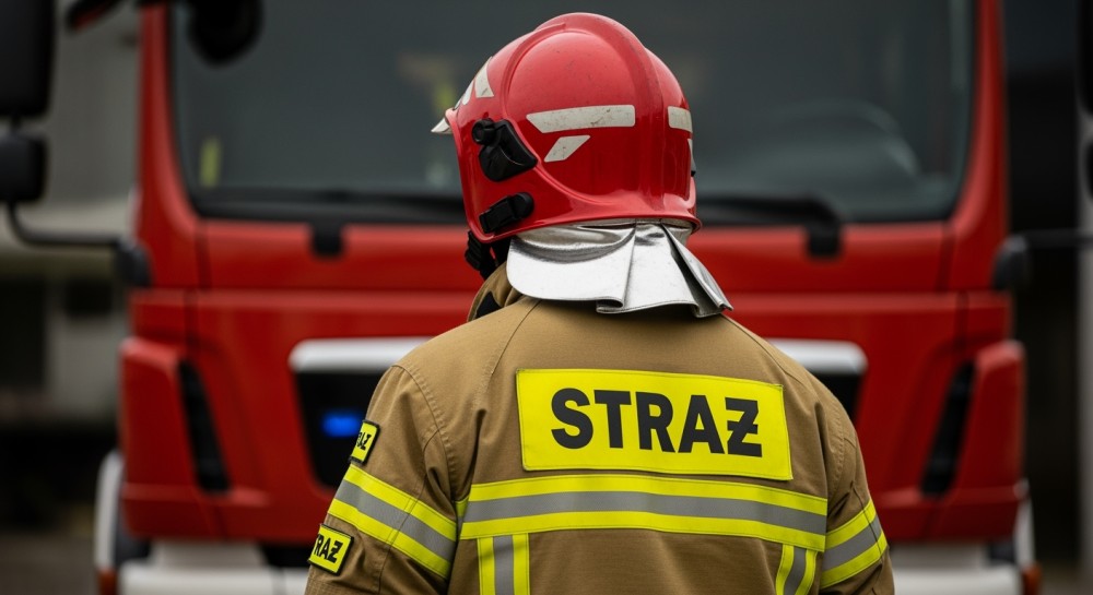 Bohaterska akcja mieszkańca Świecia i policjantów ratujących ludzi z płonącego budynku