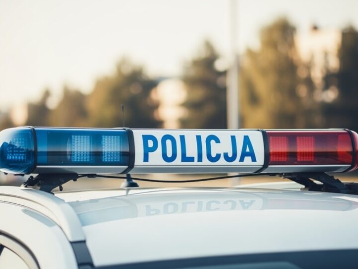 Policjanci z Osia ratują młodego łabędzia w potrzebie