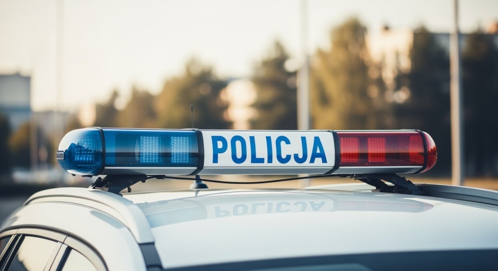 Policjanci z Osia ratują młodego łabędzia w potrzebie