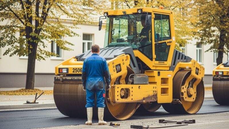 Nowa nawierzchnia na drodze powiatowej nr 1227C w Buczku i Skrzynkach po przebudowie