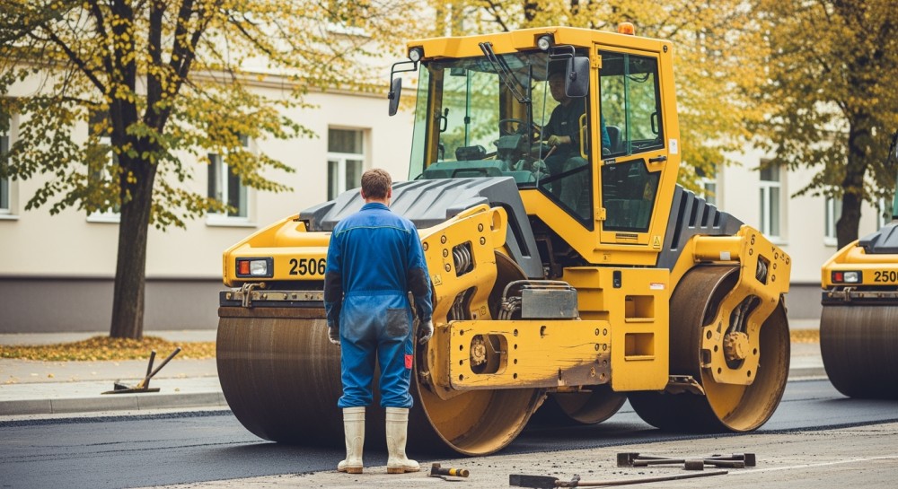 Nowa nawierzchnia na drodze powiatowej nr 1227C w Buczku i Skrzynkach po przebudowie