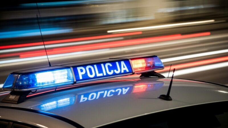 Oblodzone drogi – policja ostrzega przed niebezpieczeństwem na trasach