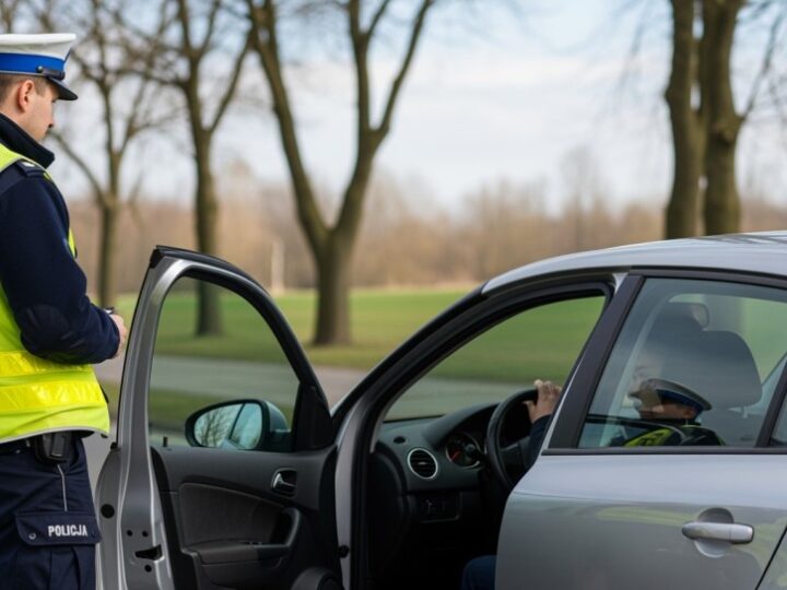 Drony w akcji: Policja monitoruje kierowców na DW 240