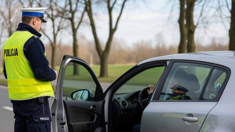 Drony w akcji: Policja monitoruje kierowców na DW 240