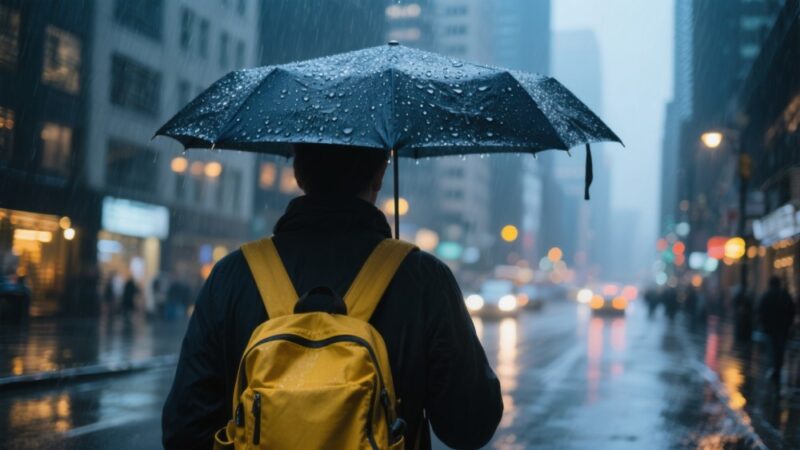 Burze w Kujawsko-Pomorskiem – Ostrzeżenie Stopień 2