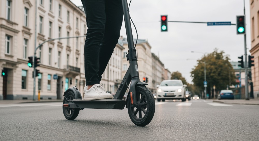 Policja ostrzega: hulajnogi elektryczne to nie zabawka!